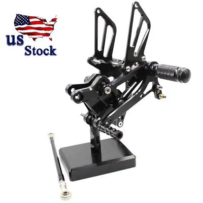 Aluminum Rearset Footrest Footpeg For Honda CBR600 F4I F2 F3 2001-2002 2003 2004 • $109.98