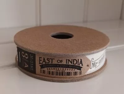 East Of India 'mr And Mrs' Wedding Ribbon - 3 Metres  • £2.99