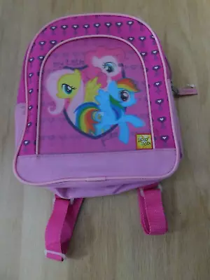 Vintage My Little Pony Girls Toddler Backpack Made In 2011 • $19.99