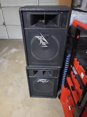 Peavey 112H PA Speakers (Pair Of 2) Made In The USA 🇺🇸 FAST SHIPPING!! • $100