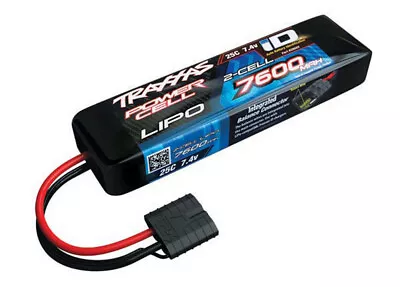 Traxxas 2869X - Power Cell 2S 7.4V LiPo Battery 25C 7600mAh ID Connector • $74.95