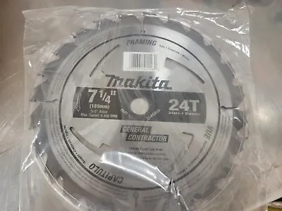 Makita D-45989 7-1/4  24T Saw Blade Carbide Tipped • $10