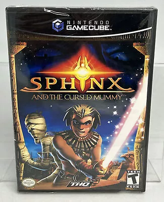 Sphinx And The Cursed Mummy (Nintendo GameCube 2003) GC Rare Brand New Sealed • $84.95