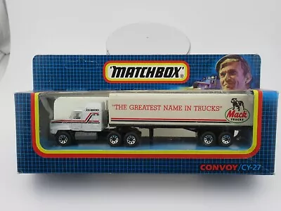 Matchbox Convoy CY27 MACK CH600 Transport Trucking Box Die-Cast Truck NEW • $9.99