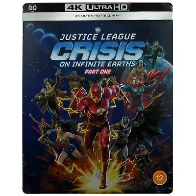 Justice League: Crisis On Infinite Earths - Part One 4K Steelbook - UK Release • $89.99