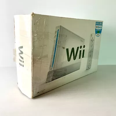 Nintendo Wii Console + Box - Tested & Working - Free Postage • $84.88