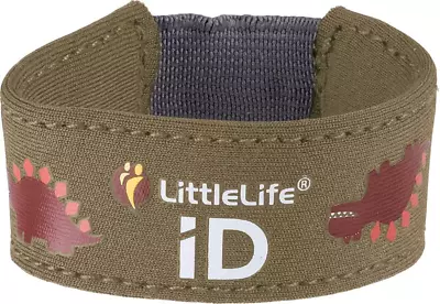 LittleLife Safety Wristband Kids ID One Size Strap Dinosaur  • £6.14