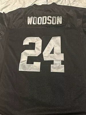 Authentic Jersey Oakland Raiders 2002 Charles Woodson Mitchell & Ness - 2XL • $50