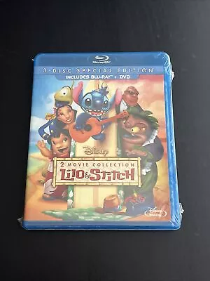 Lilo And Stitch: 2-Movie Collection (Blu-ray/DVD 2013 3-Disc Set) Brand New • $20