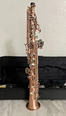 SLADE Soprano Saxophone (Antique Red)  Bb. • $300