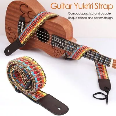 Guitar Shoulder Strap Diagonal Span Strap Accessories For Guitar/Ukulele/Banjo • £4.98