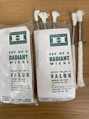 14 New Wicks To Fit VALOR Radiant De Lux Heater No. 140. Hattersley Of Keighley. • £25
