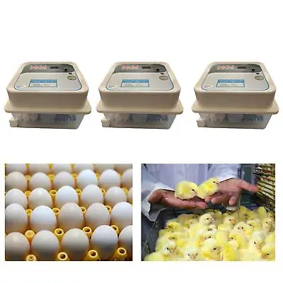 £50.94 • Buy Eggs Incubator Egg Hatcher Machine Brooder Incubator With Temp Control Automatic