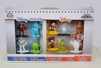 Disney Pixar Nano Metalfigs Diecast Metal 10 Pack Figure Collector Set • $17.99