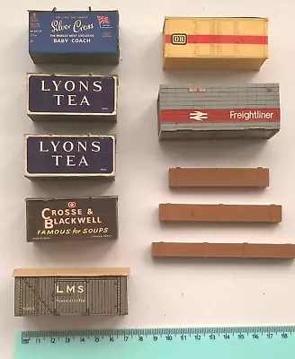 £5 • Buy Job Lot Wagon Loads Container Etc. OO Gauge  1:76 Scale 10 Pieces