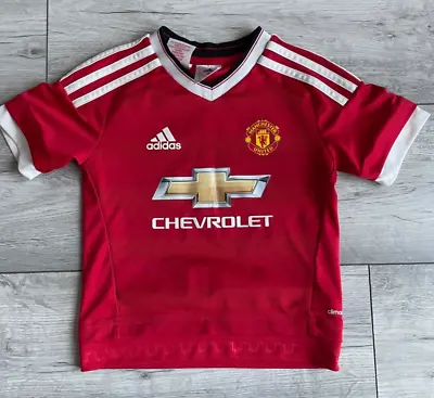 Manchester United Utd 2014 2015 Home Shirt Kit Child Kid 3-4 Years Nike Football • £14.99