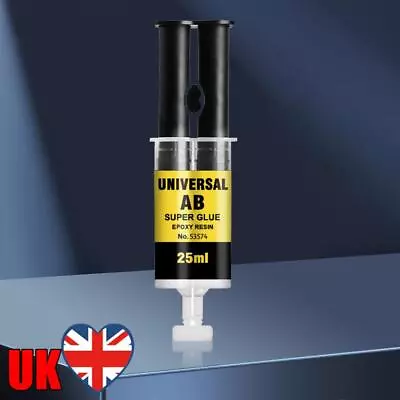 25ml Casting Glues Weld Sealant Bonding Iron/Aluminum Alloy/ABS/Ceramic/Acrylic • £5.27