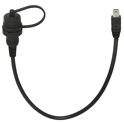 Mini USB Male To Female Mount Extension Dash Flush Dashboard Cable For Car Boat • $6.49