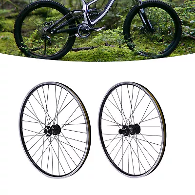 29 Inch Mountain Bike Wheel Rim Set Front+ Rear Disc Brake MTB Bike Wheelset • $89.30