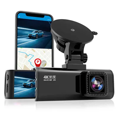 $179.99 • Buy REDTIGER 4K Single Dash Camera Front Dash Cam For Car With WiFi GPS Parking Mode