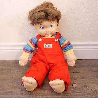 Vintage 1985 Hasbro My Buddy Brown Haired Blue Eyed Boy 23  Doll • $39.99