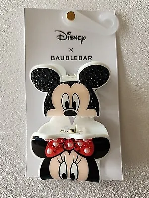 Disney X Baublebar Mickey & Minnie Mouse Hair Claw Clips - New • $19.99