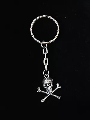 £2.69 • Buy Skull And Crossbones Keyring Charm