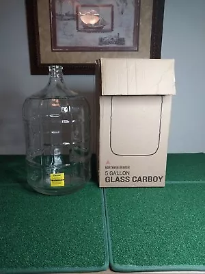 Norther Brewer 5 Gallon Glass Carboy New Open Box • $39.95