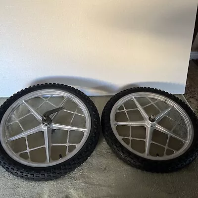 Mongoose Motomag II Mag Wheel Set Old School BMX Products 20  OG Bendix 76 • $999