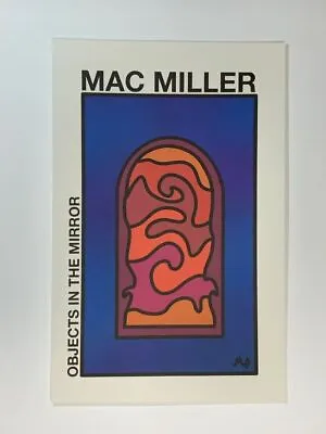 Mac Miller Poster Objects In The Mirror Poster Red Dot Music Poster- No Frame • $18.99
