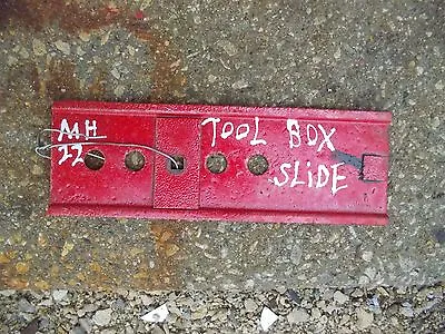 Massey Harris MH 22 Tractor Tool Box Tray Slide Bracket • $48.85