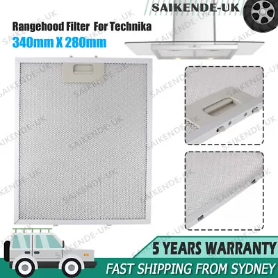 Rangehood Filter 340mm X 280mm For Technika FHEE229SC9S FHEE22A9S FHEE26A9S AU • $22