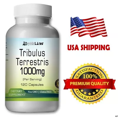 Tribulus Terrestris Capsule Testosterone Booster & Libido Support By Paklabs • $15.47