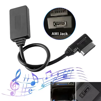 AMI MDI MMI Bluetooth Music Interface AUX Audio Cable Adapter For Audi A3 A4 VW • $12.31