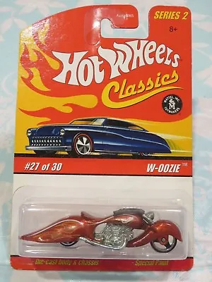   Hot Wheels Classics Series 2  - W-OOZIE MOTORCYCLE  • $8.09