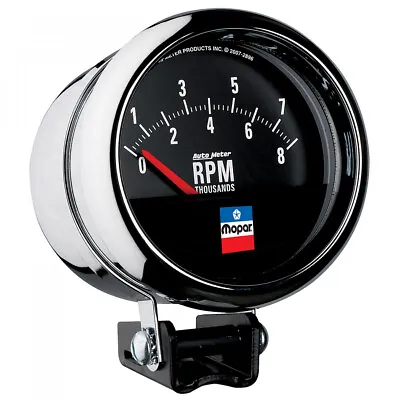 AUTO METER #880789 3-3/4 Tachometer Gauge Mopar Logo Series • $243.99