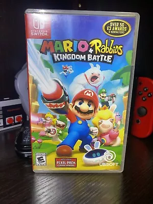 Mario + Rabbids Kingdom Battle (Nintendo Switch 2017) Tested Authentic • $11.99