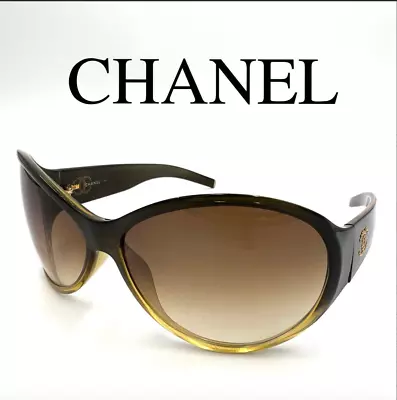 CHANEL Sunglasses Glasses 6016 Coco Mark With Case Used From Japan • £135.84