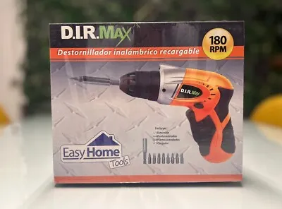 D.I.R. MAX Wireless Cordless Electric Screwdriver Drill Set Power Tool SEALED • $20