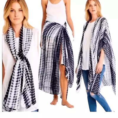 Michael Stars Sarong And Cover Up Black And White • $18