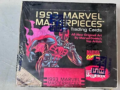 SkyBox 1993 Marvel Masterpieces 36 Pack Box (Factory Sealed) • $149