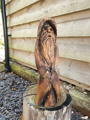 £44.99 • Buy Chainsaw Carved Wizard