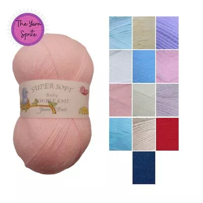James C Brett Super Soft Baby DK 100g Wool/Yarn For Knitting & Crochet • £1.99