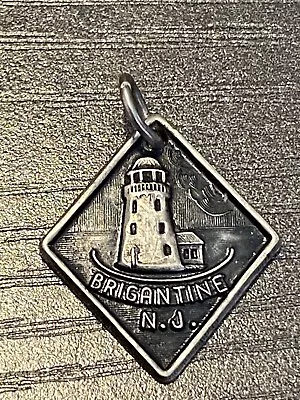 $9.99 • Buy Vintage Sterling Silver Brigantine Nj Lighthouse Charm