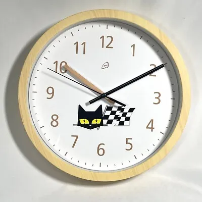 RARE SEV MARCHAL Vintage Wall Clock AURIOL Black Cat Unused NEW • $500