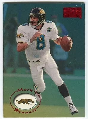 1996 SkyBox Premium RUBIES #79  Mark Brunell Jaguars Red Parallel Insert • $6.99