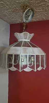 Beautiful Vintage Hanging Light Fixture • $30