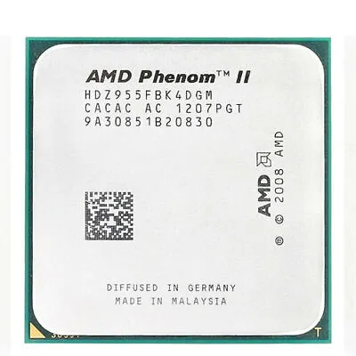 AMD Phenom II X4 955 3.2 GHz Quad-Core Black Edition Processor AM3 AM2+ 125W CPU • $19.18