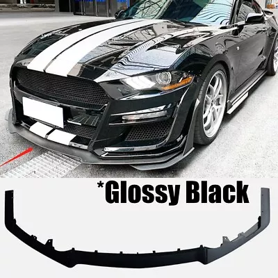 Fit For Ford Mustang GT500 AMMP Style Bumper 2014-2021 Front Replacement Lip Kit • $109.98