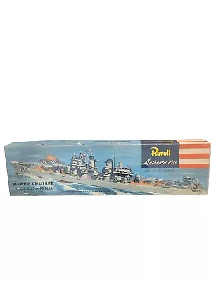 VINTAGE [1954] Revell Heavy Cruiser USS Los Angeles [CA-135]  H306:169 • $99.99